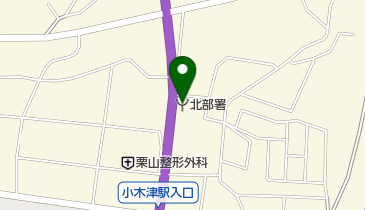 日立消防本部北部消防署の地図画像