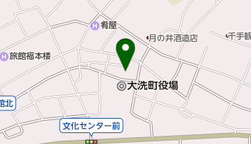 大洗町消防本部の地図画像