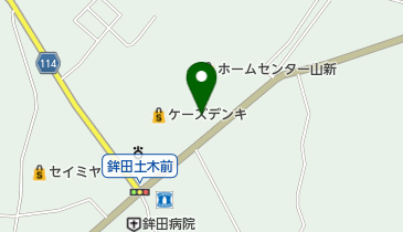 鹿行広域事務組合消防本部の地図画像