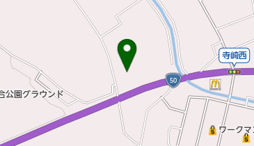 笠間市消防本部笠間消防署の地図画像