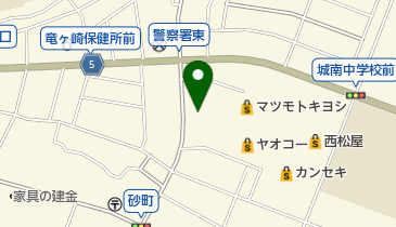 龍ケ崎消防署の地図画像