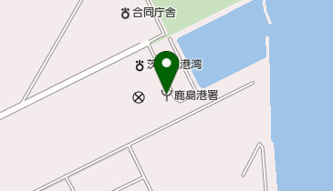 鹿島港消防署の地図画像