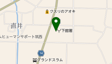 筑西消防署の地図画像