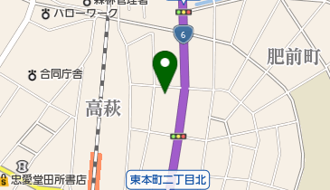 高萩消防署の地図画像