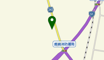 鹿嶋消防署の地図画像