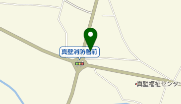 真壁消防署の地図画像