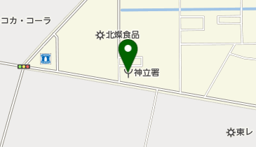 神立消防署の地図画像