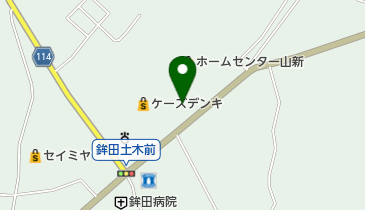 鉾田消防署の地図画像