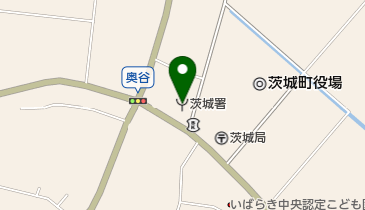 茨城町消防署の地図画像