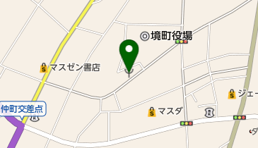 坂東消防署境分署の地図画像