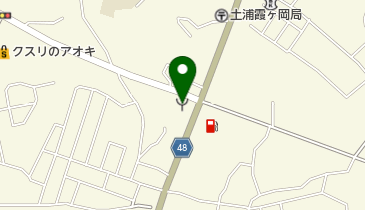 土浦消防署南分署の地図画像