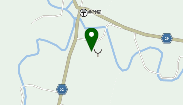 常陸太田市北消防署金砂出張所の地図画像