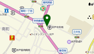 ゆうちょ銀行水戸店の地図画像