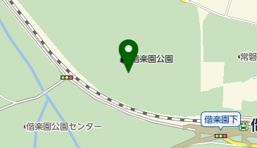 偕楽園好文亭の地図画像