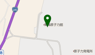 東海原子力館の地図画像
