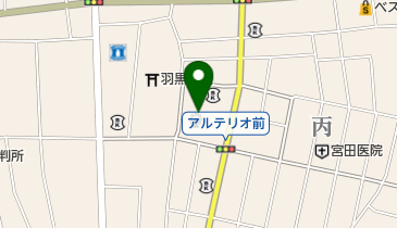 筑西市立しもだて地域交流センターの地図画像