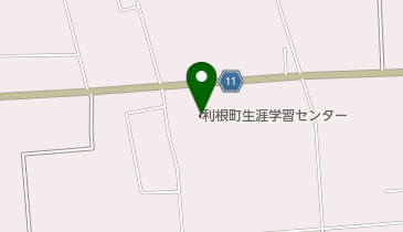 利根町生涯学習センターの地図画像