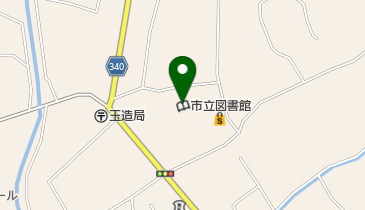 行方市立図書館の地図画像