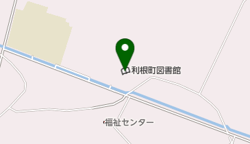 利根町図書館の地図画像