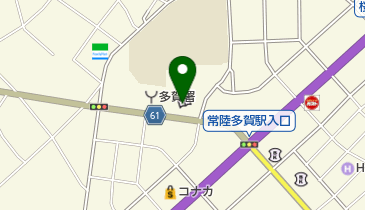 日立市立多賀図書館の地図画像