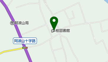 城里町立桂図書館の地図画像