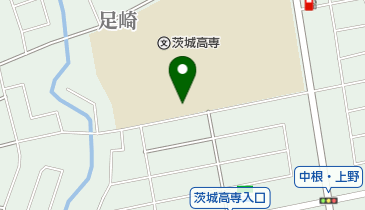 茨城工業高等専門学校図書館の地図画像