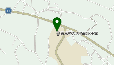 東京芸術大学附属図書館取手校地図書館分室の地図画像