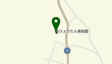 ひょうたん美術館の地図画像