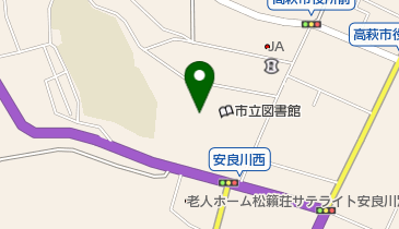 高萩市文化会館の地図画像