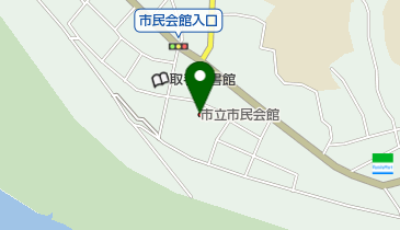 取手市立市民会館の地図画像