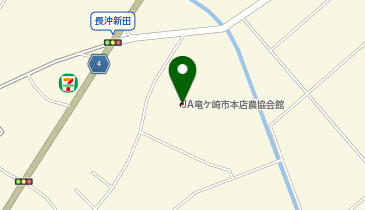 JA竜ケ崎市本店農協会館の地図画像