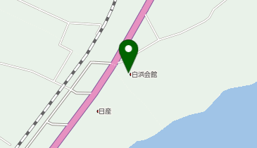 白浜会館の地図画像