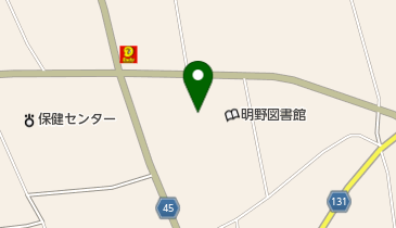 明野公民館の地図画像