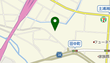 土浦セレモニーホールの地図画像