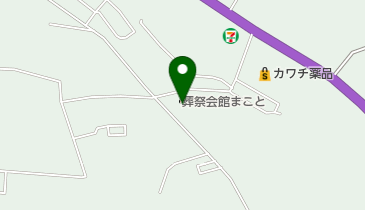 葬祭会館まことの地図画像