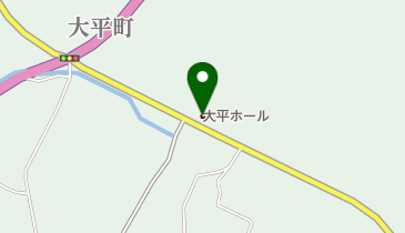 常陸農業協同組合大平ホールの地図画像