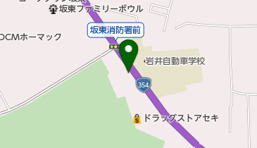 さがみ典礼坂東ホールの地図画像
