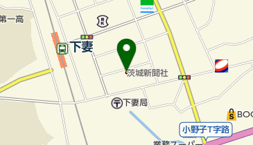 茨城新聞社下妻支局の地図画像