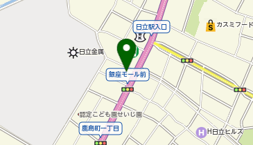 茨城新聞社日立支社の地図画像