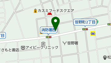 茨城新聞社ひたちなか支局の地図画像