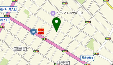 読売新聞日立支局の地図画像