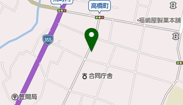 茨城新聞社笠間支局の地図画像