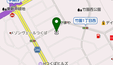 足利銀行つくば支店の地図画像