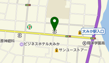 筑波銀行大みか支店の地図画像