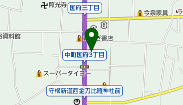 常陽銀行石岡支店の地図画像