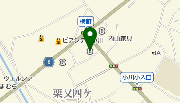 常陽銀行小川支店の地図画像