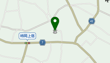 常陽銀行柿岡支店の地図画像