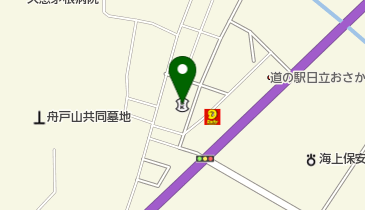 常陽銀行久慈浜支店の地図画像