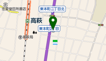 筑波銀行高萩支店の地図画像