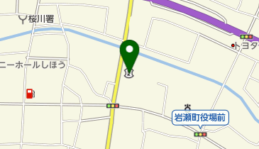 常陽銀行岩瀬支店の地図画像